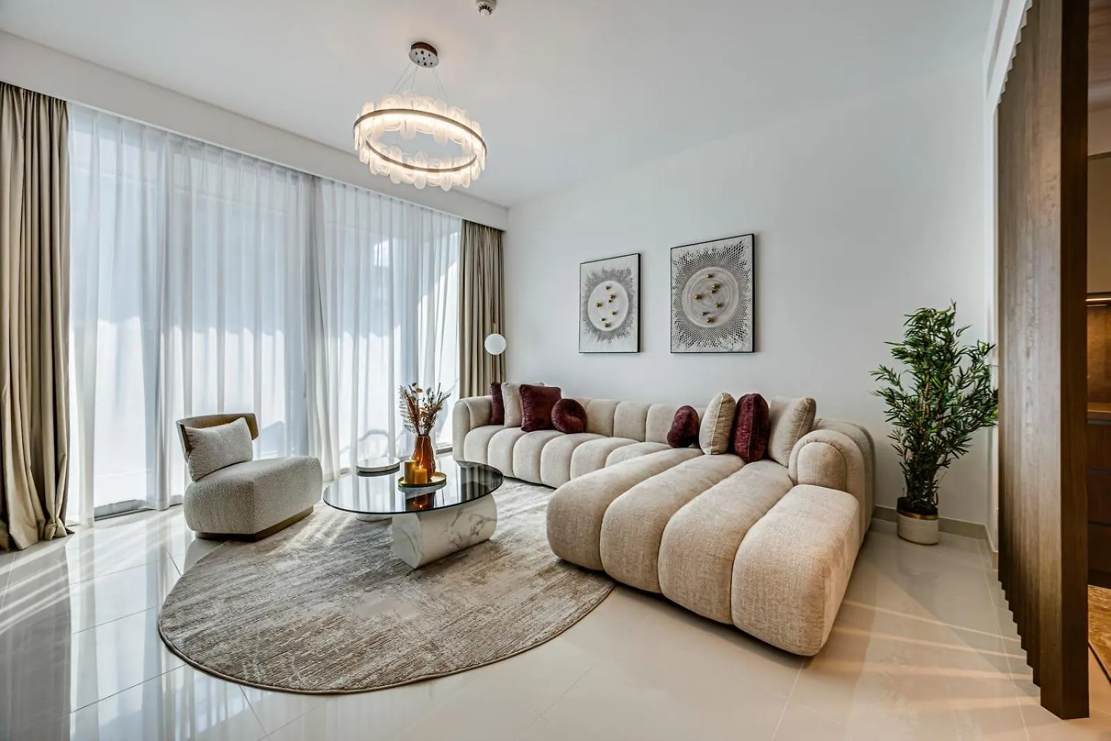 דובאי Stunning 2 Bedroom In Emaar Beachfront